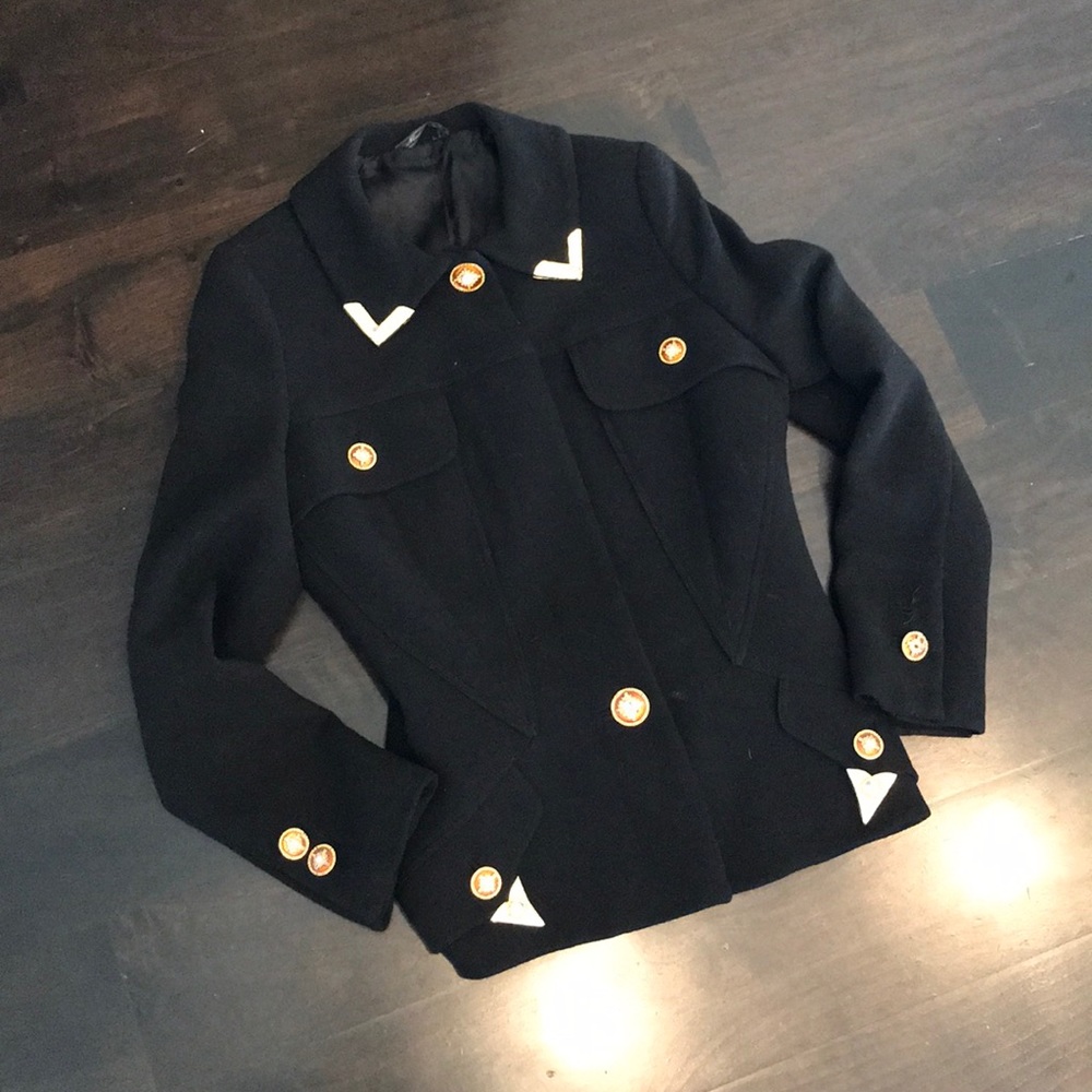 Gianni Versace 1992 Runway Archival Vintage Blazer Rare Cochella